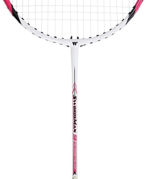 Badmintonová raketa WISH Steeltec 9 - červená
