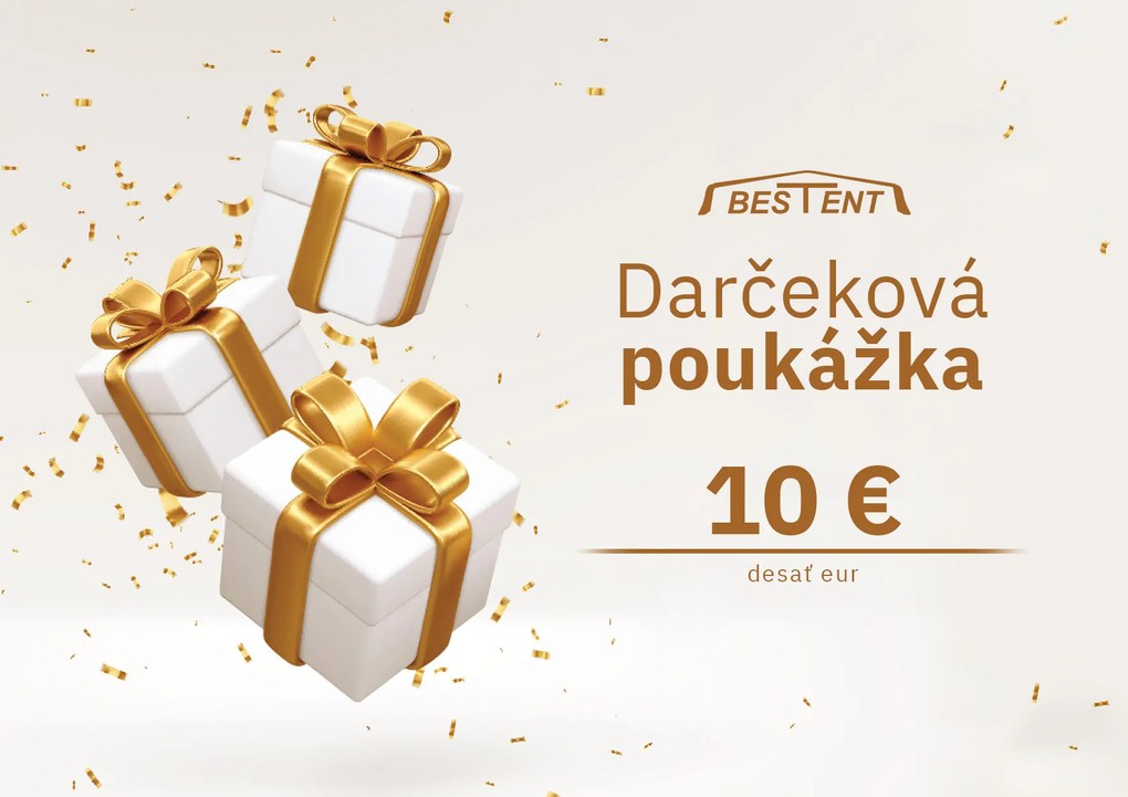 Bestent Darčeková poukážka vo výške 10€