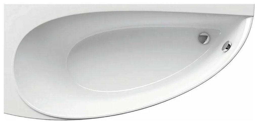 Ravak CQ01000000 - Rohová vaňa AVOCADO 160x75 cm akrylát/biela