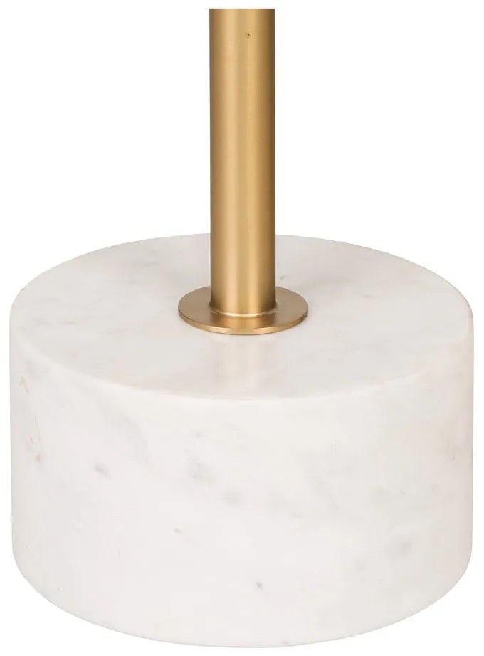 Kovový okrúhly odkladací stolík ø 51 cm Lecco – House Nordic