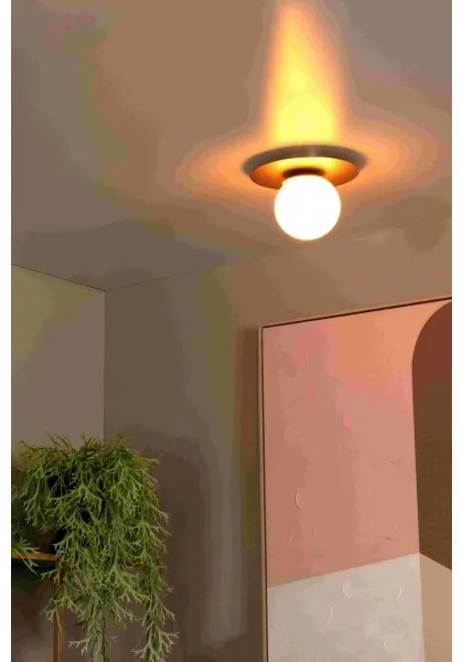 Lucide 79187/01/02 - Stropné svietidlo TRICIA 1xE27/15W/230V pr. 25 cm zlatá