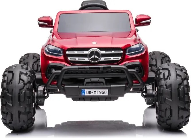 LEAN CARS Autobatérie Mercedes DK-MT950 4x4 Červená farba