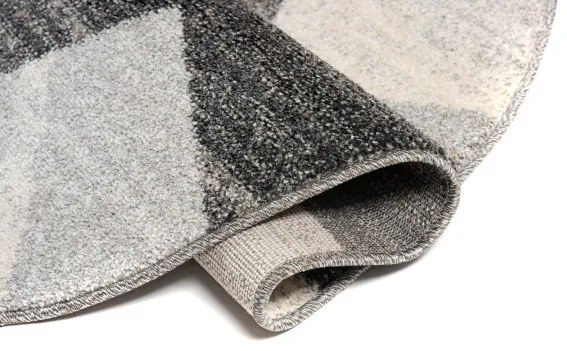 Koberec SARI 3443A B1X čierny kruh