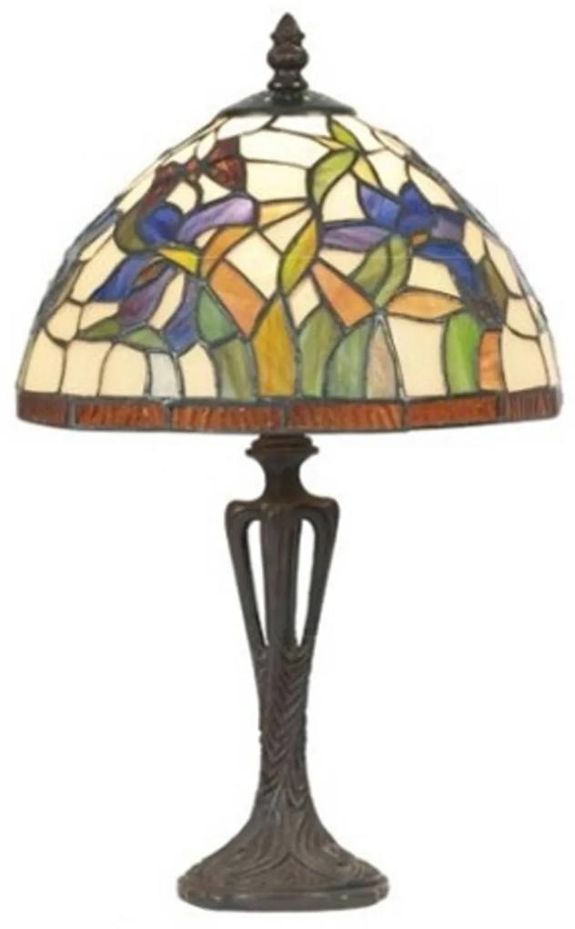 Decentná stolná lampa ELANDA v štýle Tiffany 41 cm