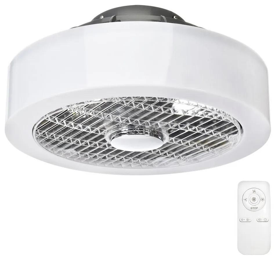 Milagro LED Stmievateľné stropné svietidlo s ventilátorom LED/45W/230V MI0832