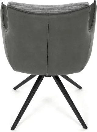 Jedálenská stolička sivá DCH-D1345 GREY2