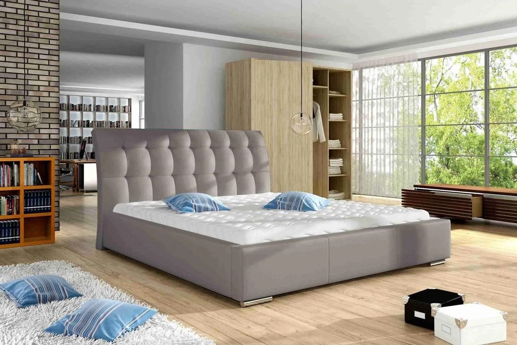 Dizajnová posteľ Noe 160 x 200 - 4 farebné prevedenia