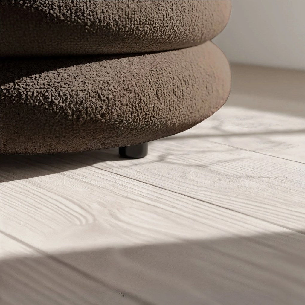 Taburet Mollis hnědý