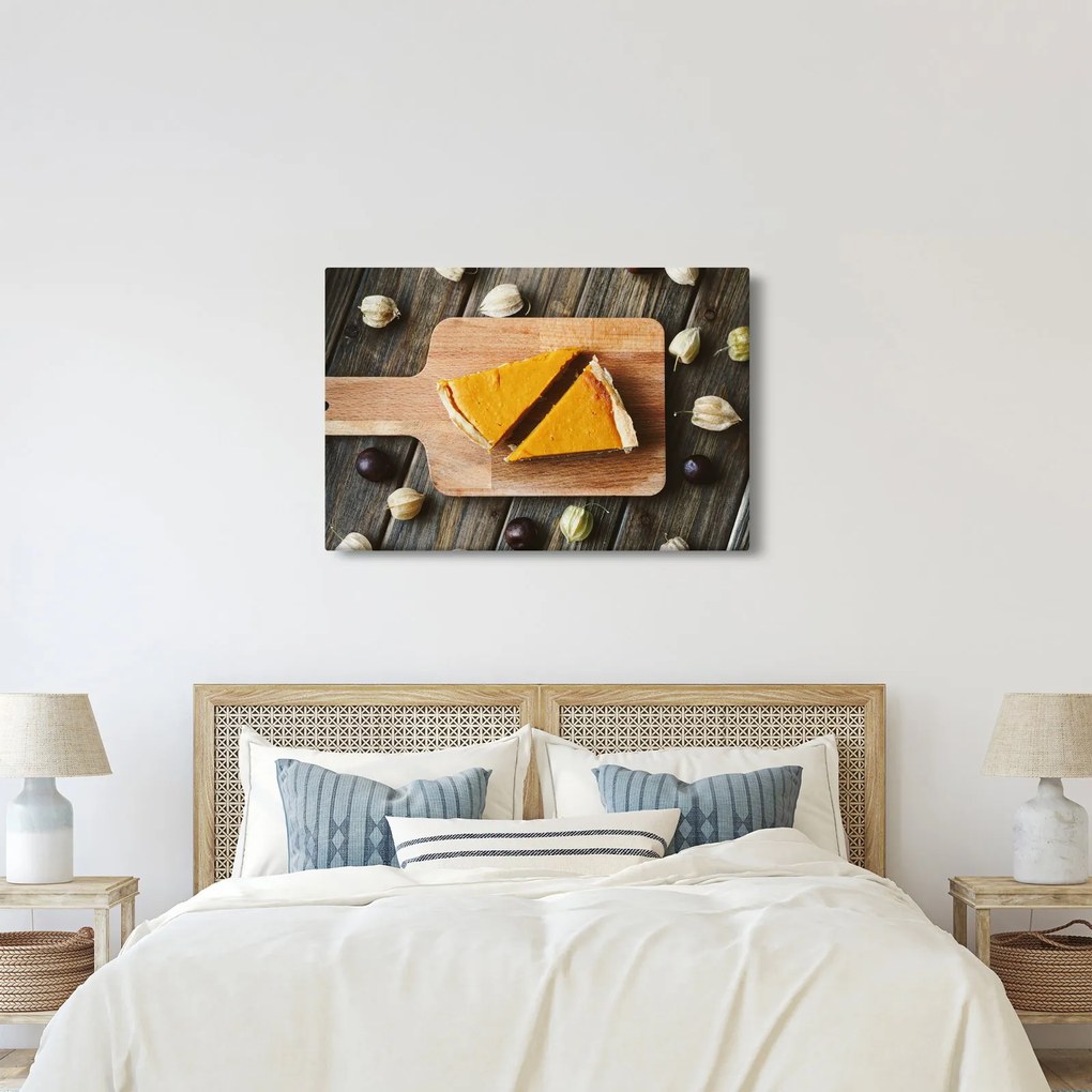 Obraz - Tekvicový koláč (90x60 cm)