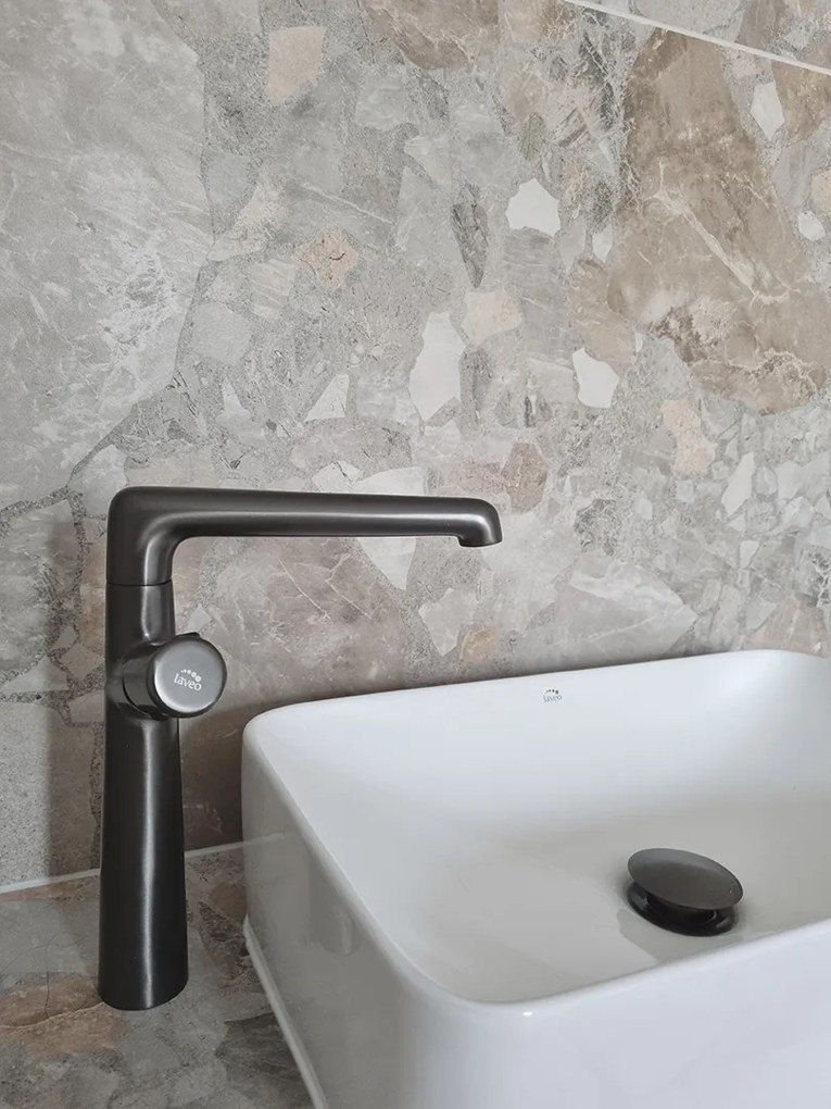 Laveo Umývadlo na dosku Kvadrato 48,5x29,5 cm - VUK_6249, keramika, biele