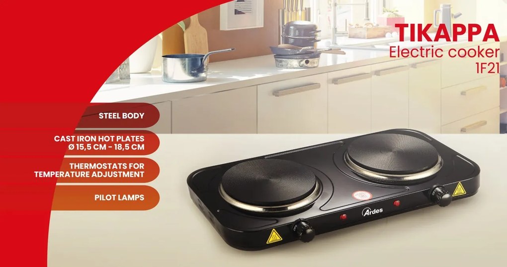 Dvojplatničkový varič Ardes 1F21