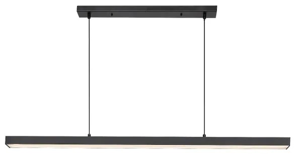 Rabalux 72128 - LED Luster na lanku TARIQ LED/30W/230V 4000K čierna