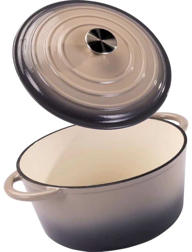 Lamart LT1303 Hrniec liatinový Iron 26 cm, 4,8 l, 4,8 l