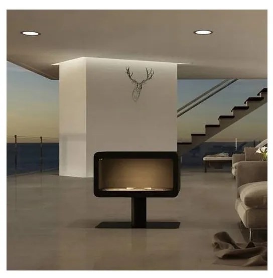 InFire - BIO krb 82,5x74,3 cm čierna