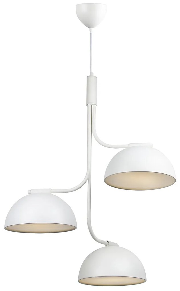 TULLIO | Minimalistická závesná lampa Farba: Biela