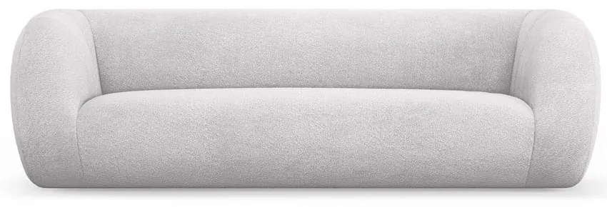 Svetlosivá pohovka z textílie buklé 230 cm Essen – Cosmopolitan Design