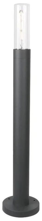 Zuma Line SJ17614 - Vonkajšia lampa WALLY 1xE27/60W/230V IP54 čierna