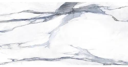Dlažba imitácia mramoru Calacatta Oceanic rektifikovaná matná 120x270 cm
