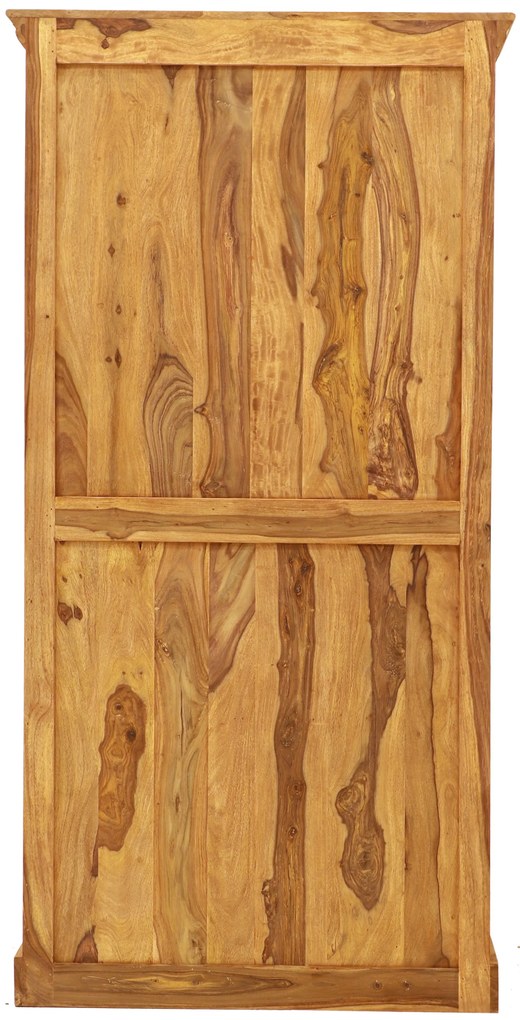 furniture-nabytek.cz - Rustikálna vitrína z masívu palisander 100x45x200