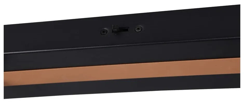 Čierne/v bronzovej farbe LED bodové svietidlo 20,5x42 cm Ikaris – Trio Select