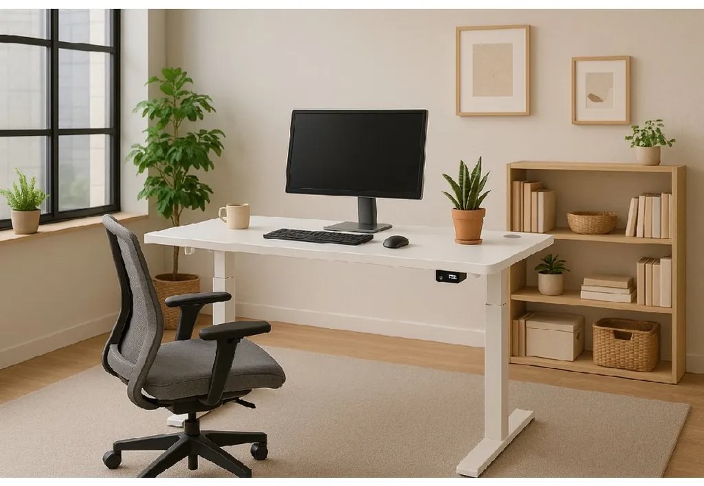 Herný stôl BR01 biely 120 cm