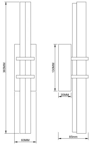 Zuma Line 003064-034736 - LED nástenné svietidlo IGGLY LED/8W/230V zlaté