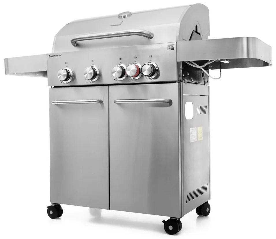 Plynový gril G21 Argentina BBQ Premium line, 5 horákov + zadarmo redukčný ventil 6390360