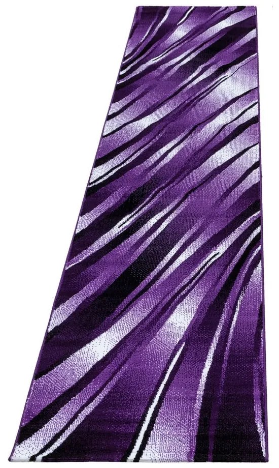 Fialový behúň 80x300 cm Parma – Ayyildiz Carpets