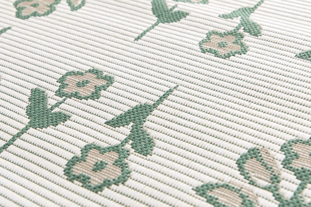 Balta, Kusový koberec Palma Natural 16825-460 - na von aj na doma, 80x150, zelená, chodba / predsieň