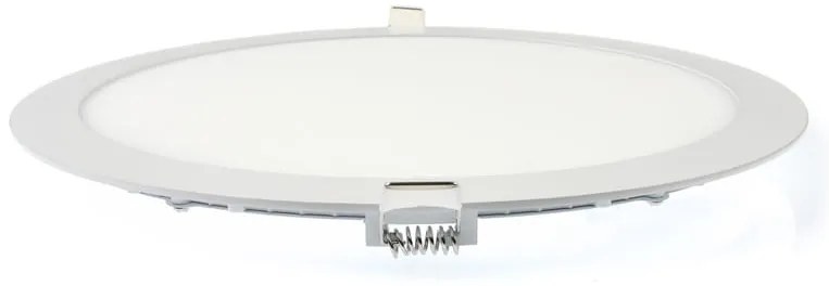 BERGE LED panel kruhový - 300x300x17mm vstavaný - 24W - 230V - 1900Lm - neutrálny