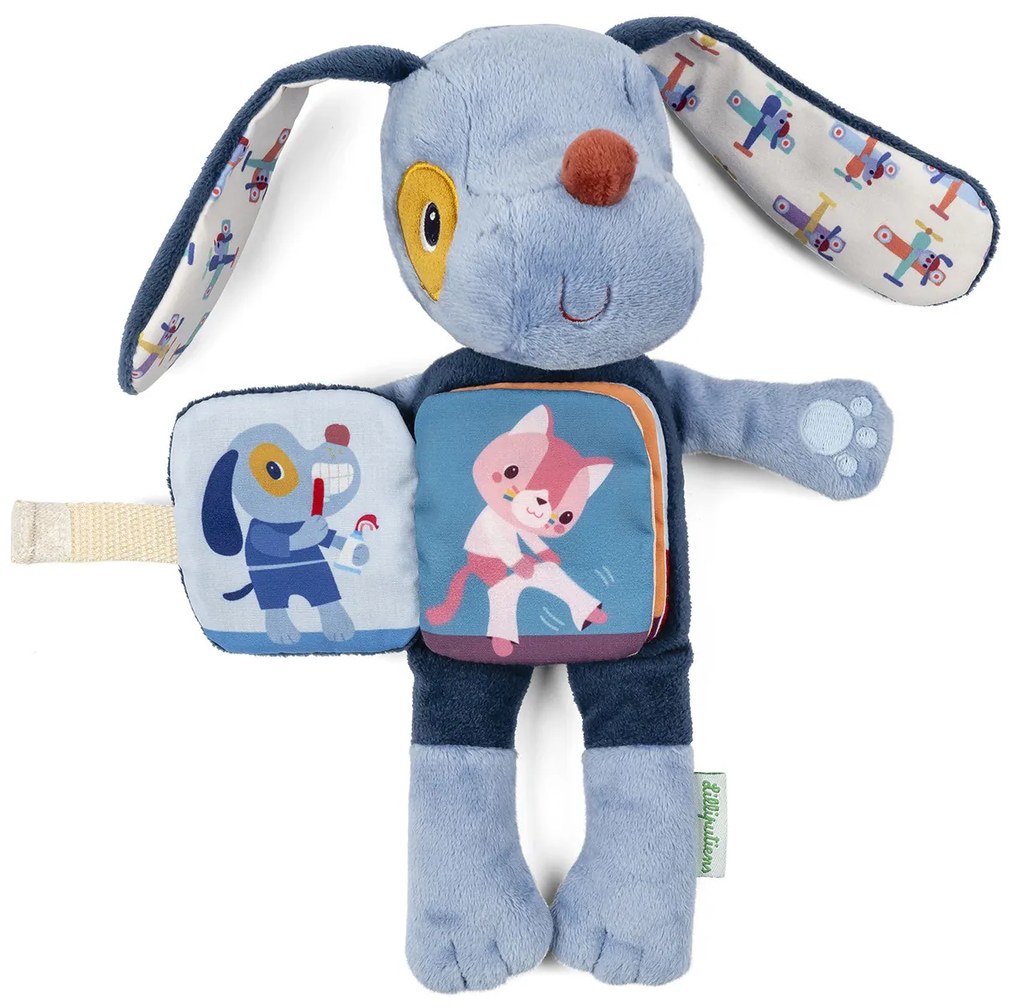 Lilliputiens – plyšová hračka s rozprávkou – psík Jules