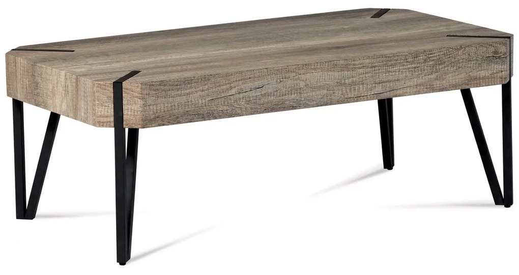 Konferenčný stolík 110 x 60 cm, dub canyon grey