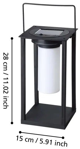 Eglo 901089 - LED Solárna stolná lampa USIGNI LED/3,3W/3,7V IP44