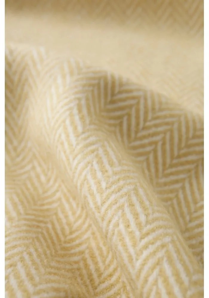 Sivohnedý pléd s podielom bavlny Euromant Skyline, 140 × 180 cm