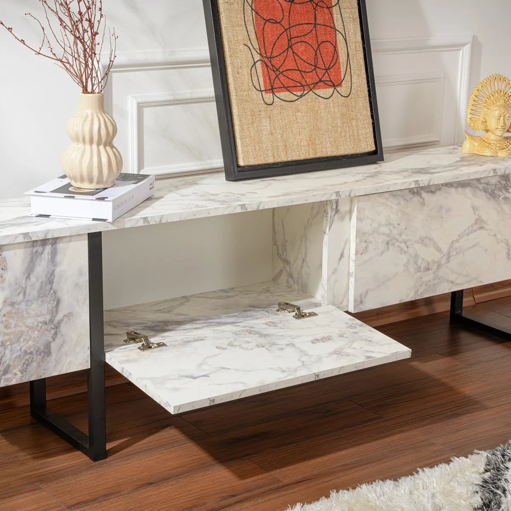 TV stolík Serenity Fressia Marble