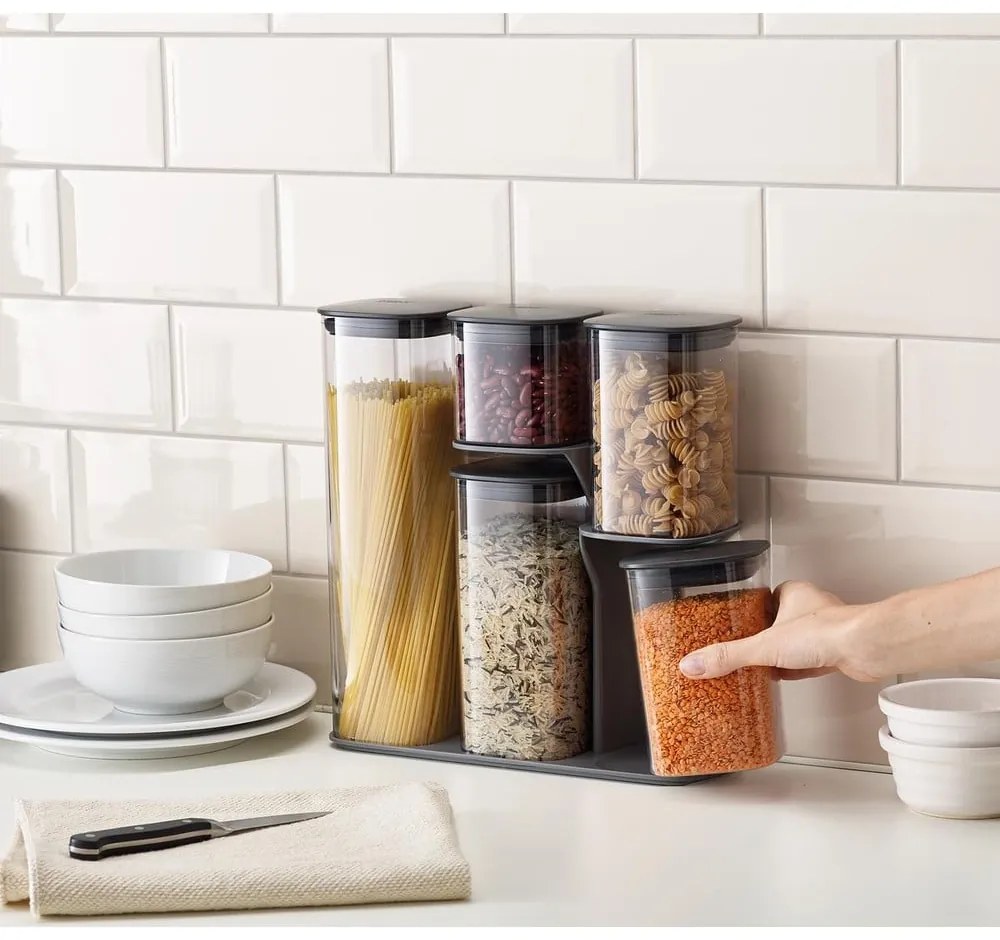 Dózy v súprave 5 ks na potraviny Podium – Joseph Joseph