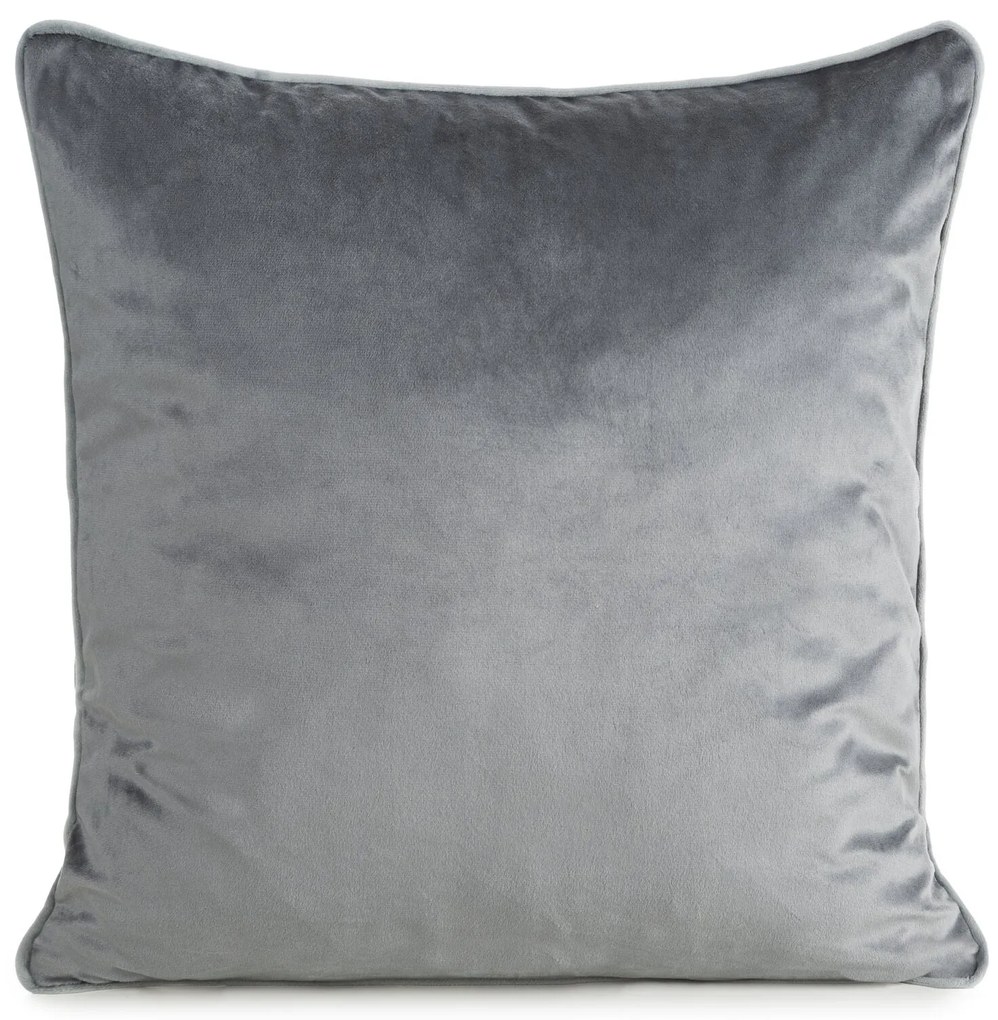 DEKORAČNÁ OBLIEČKA NA VANKÚŠ GAJA2 45X45 CM SIVÁ