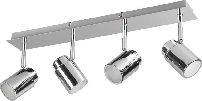 Kovové bodové svietidlo v lesklej striebornej farbe 19x52 cm Angelo - Trio