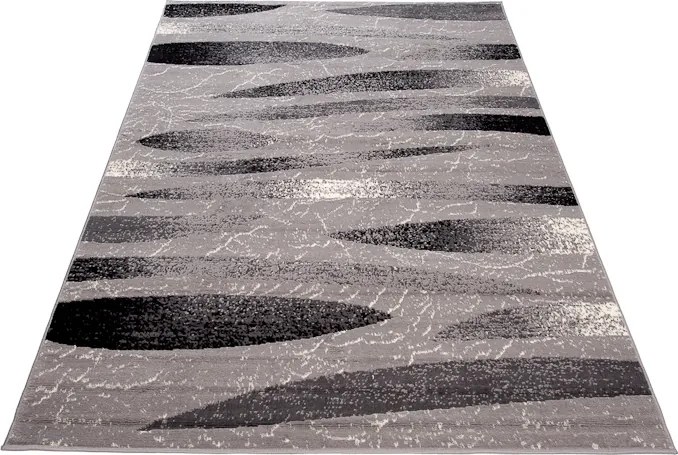 TA Koberec D320B GRAY CHEAP PP CRM Sivý Obdĺžnikový Rozmer: 60x100 cm