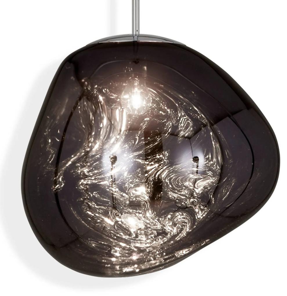 Tom Dixon Melt závesná lampa dymovosivá, Ø 50 cm