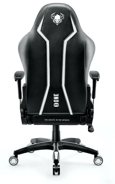 Herné kreslo Diablo X-One 2.0 King Size: čierno-bielý Diablochairs