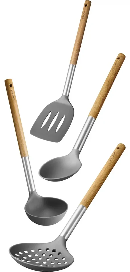 Lamart LT3900 4-dielna sada kuchynského náčinia Wood