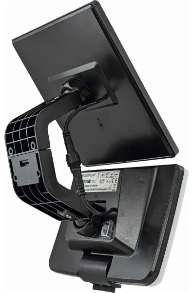 LED Solárne nástenné svietidlo so senzorom LED/12W/3,7V 4000 mAh IP54