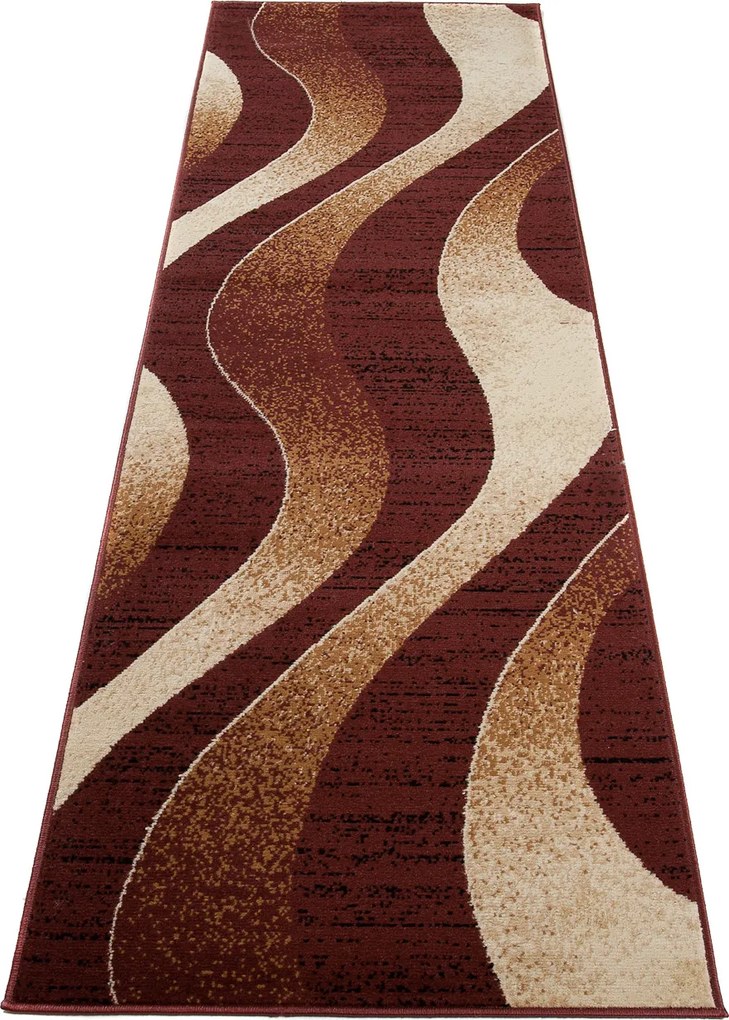 TA Koberec K857A HNEDÁ LACNÁ PP BGX Rozmer: 100x250 cm