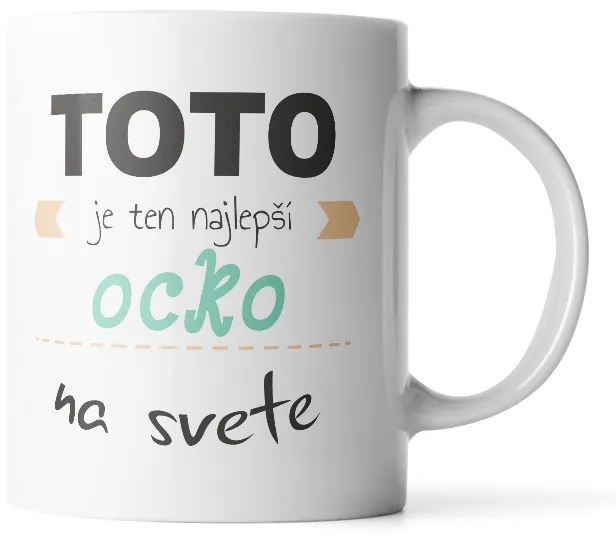 Sablio Hrnek Tohle je ten nejlepší tatínek na světě - 200 ml - espresso