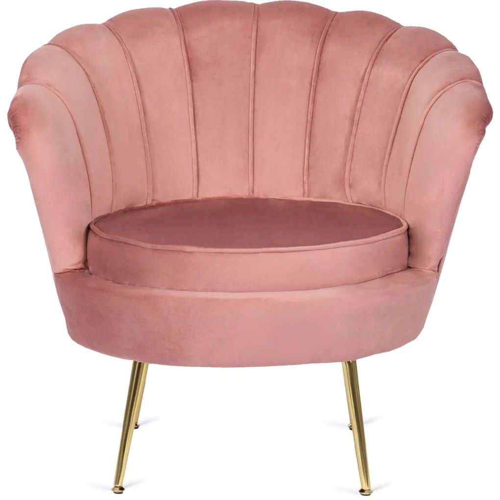 PROXIMA.store - Glamour kreslo ANGEL FARBA: ružová