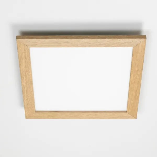 Eglo - LED RGB stmievateľný prisadený panel SALOBRENA-C LED/40W/230V hnedý + diaľkové ovládanie