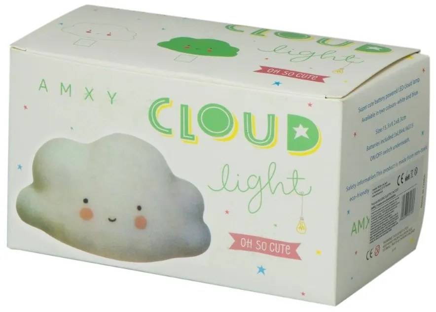KIK Nočné svetlo Cloud white CUTE