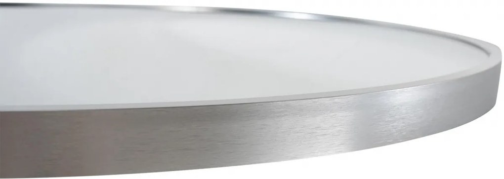 Nástenné zrkadlo Elsie L 323828 - 60x60 cm - Strieborná