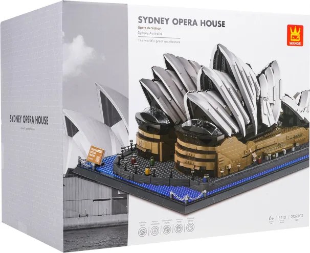 Stavebnica Opera v Sydney - 2937 dielikov
